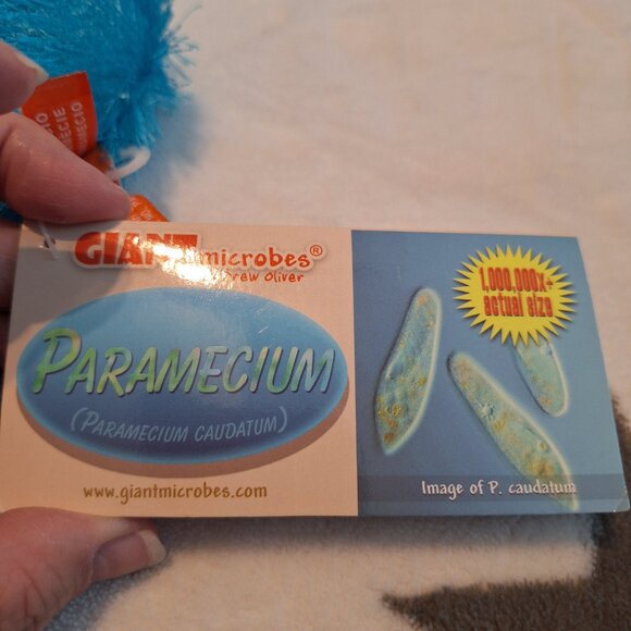 New! Giant Microbes Paramecium Plush Scientific‎ Learning Toy - Picture 4 of 9